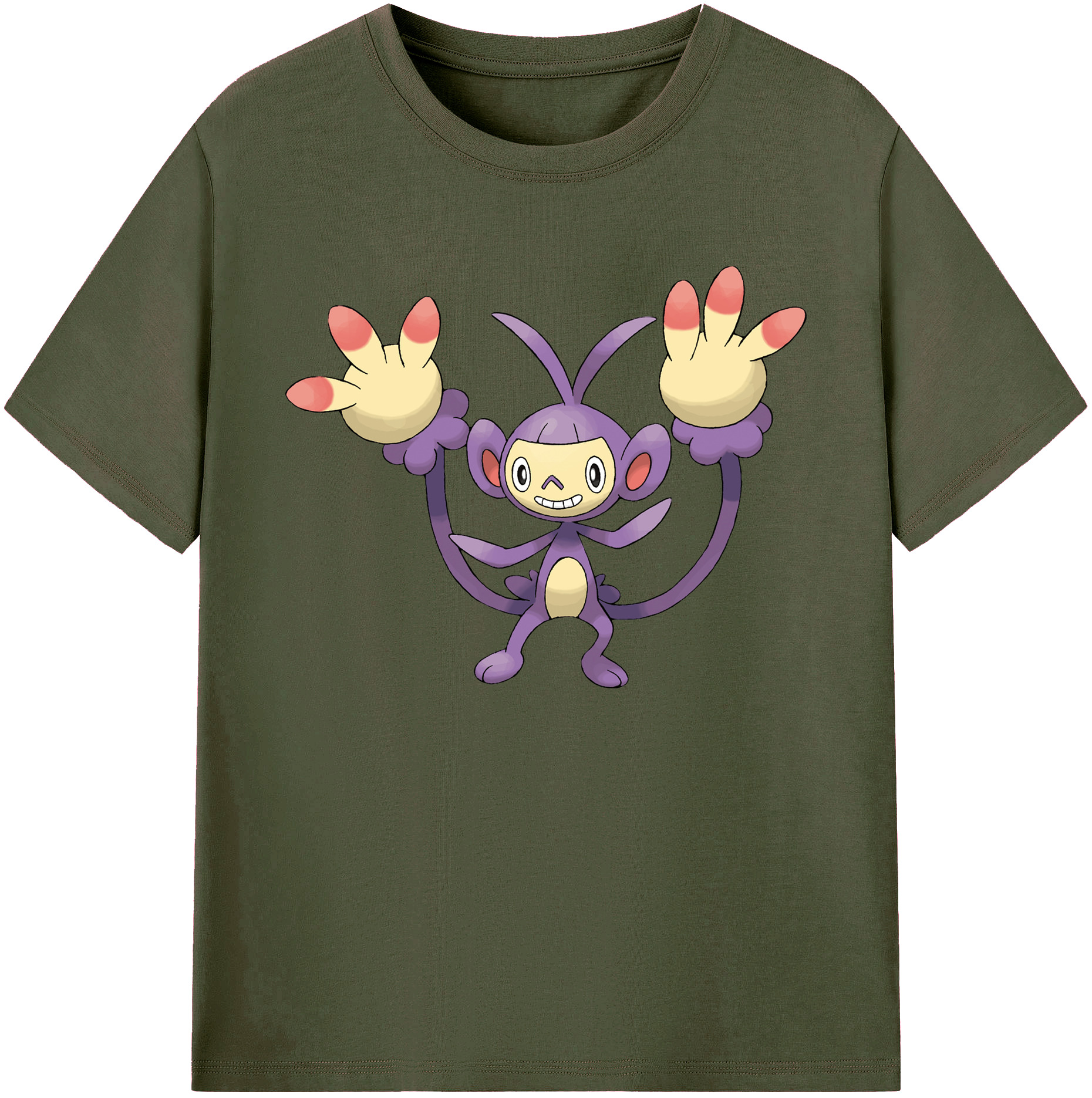 （画像用） ポケットモンスター Pokémon 綿100％ メンズ半袖Tシャツ｜肌触りやわらか＆通気性